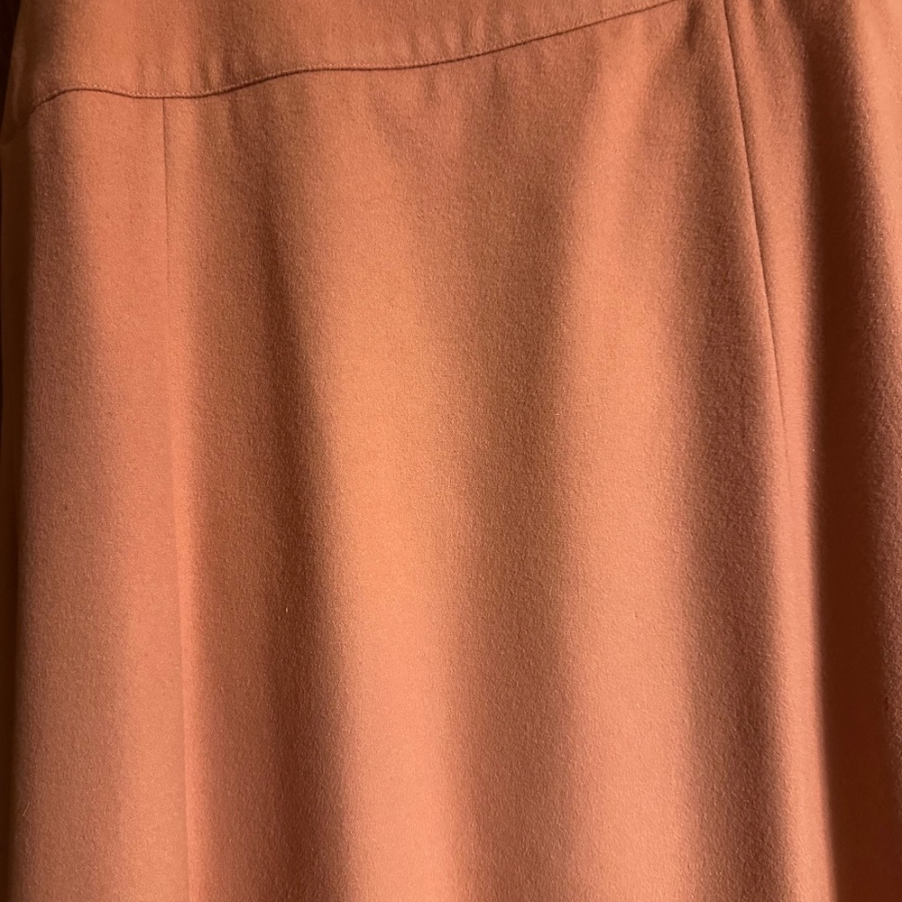 Les Petites Wool Skirt, pink, Asymmetrical hem, lined - Picture 3 of 4